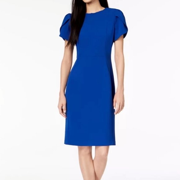 Calvin Klein Dresses & Skirts - New With Tags Calvin Klein Royal Blue Midi Dress FINAL PRICE